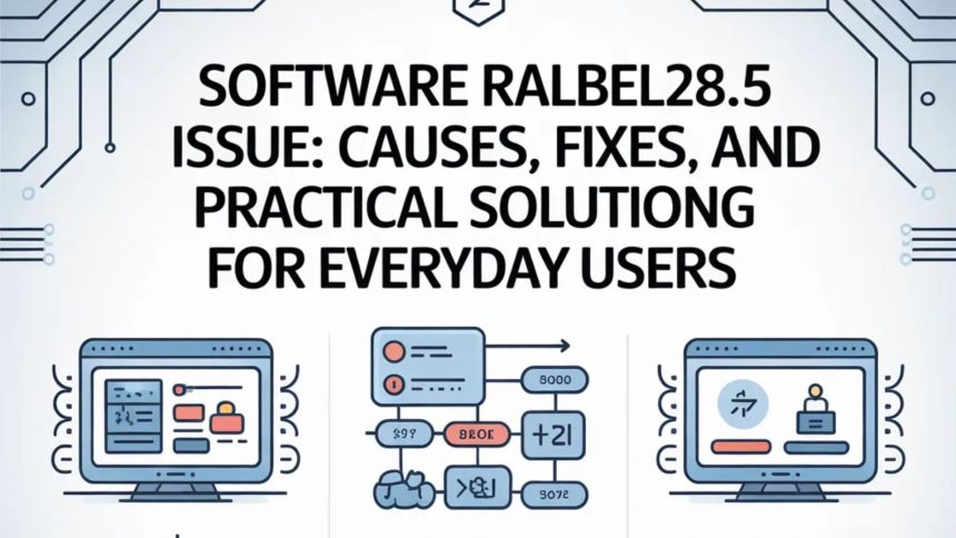 Software Ralbel28.2.5 Issue: Causes, Fixes, and Practical Solutions for Everyday Users