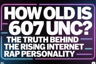How Old Is 607 UNC? The Truth Behind the Rising Internet Rap Personality