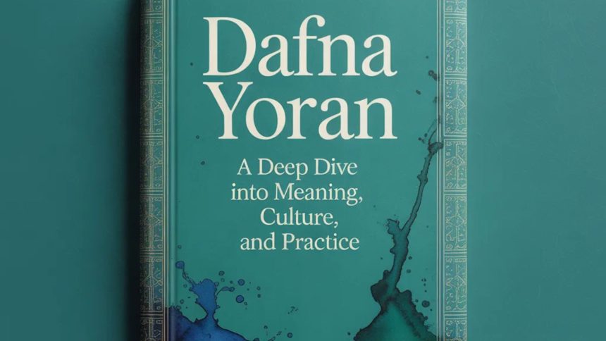 Dafna Yoran: A Deep Dive into Meaning, Culture, and Practice