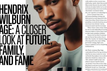 Hendrix Wilburn Age: A Closer Look at Future, Family, and Fame