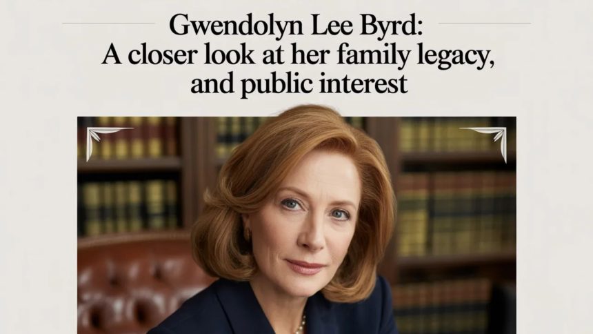 Gwendolyn Lee Byrd: A Closer Look at Her Life, Family Legacy, and Public Interest