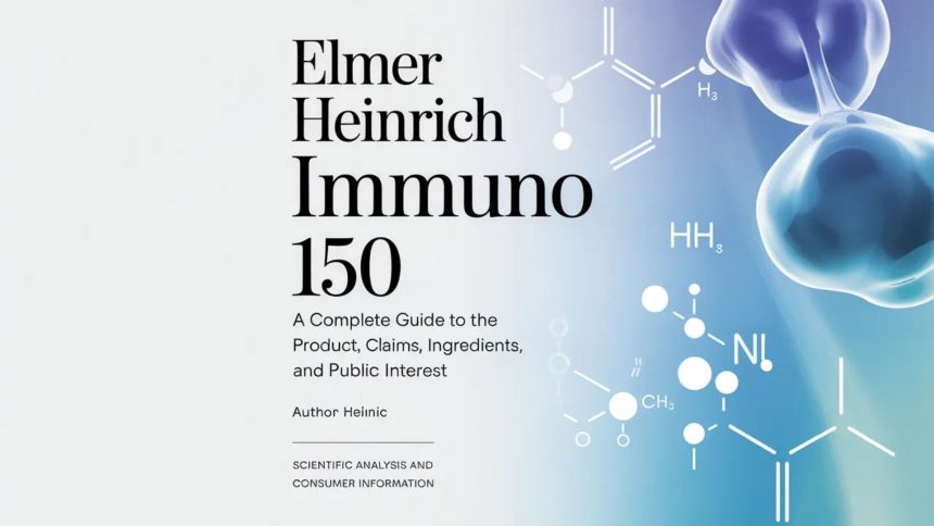 Elmer Heinrich Immuno 150: A Complete Guide to the Product, Claims, Ingredients, and Public Interest