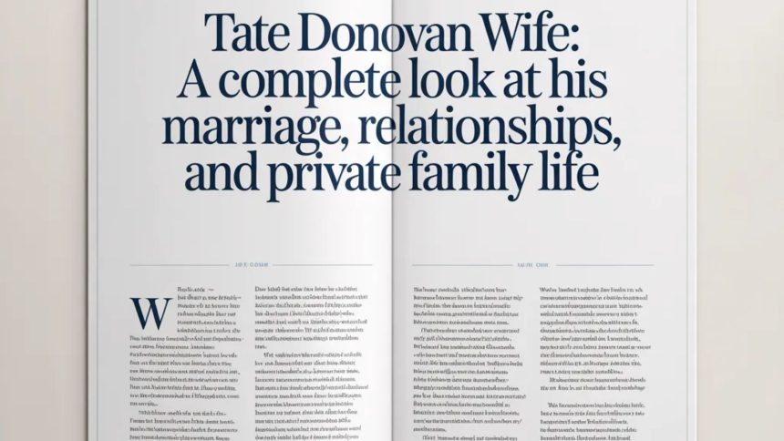 Tate Donovan Wife: A Complete Look at His Marriage, Relationships, and Private Family Life