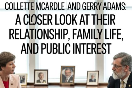 Collette McArdle and Gerry Adams: A Closer Look at Their Relationship, Family Life, and Public Interest