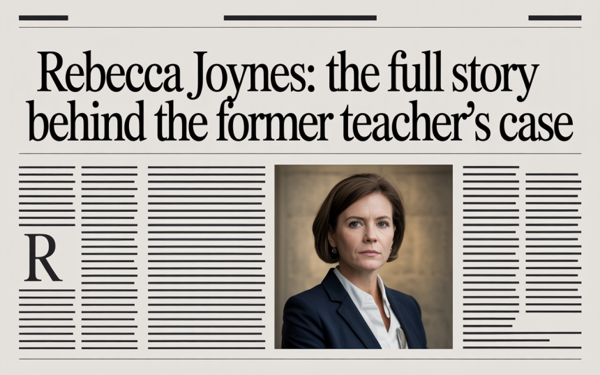 Rebecca Joynes: The Full Story Behind the Former Teacher’s Case