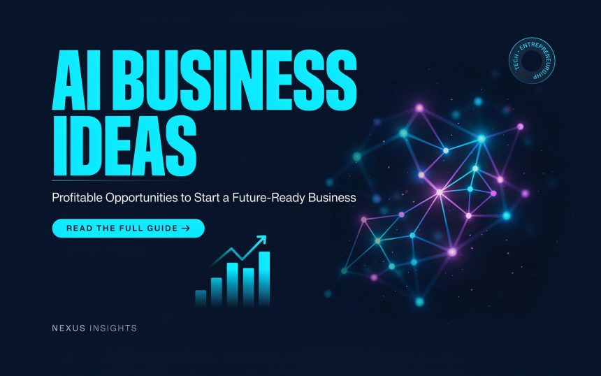 AI Business Ideas: Profitable Opportunities to Start a Future-Ready Business