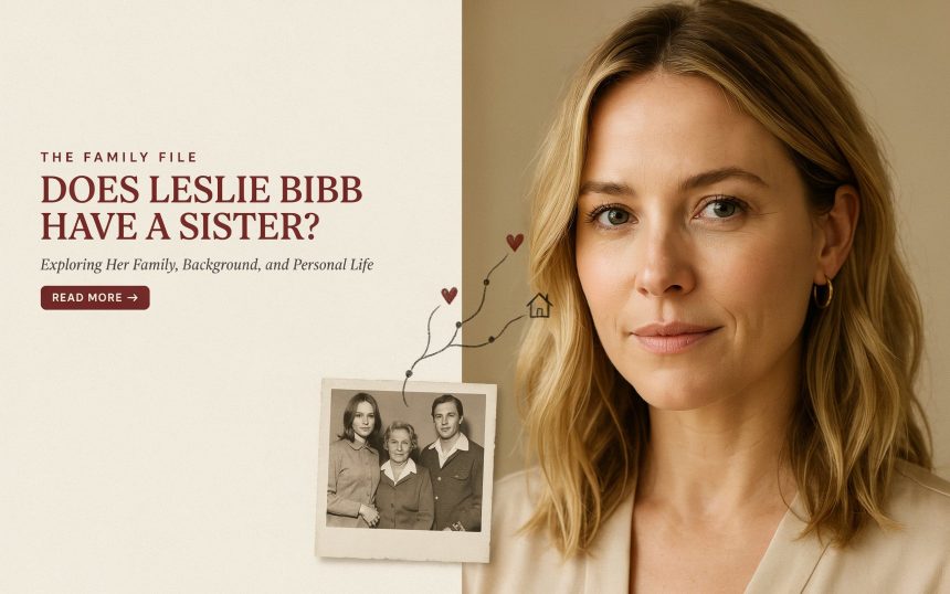 Does Leslie Bibb Have a Sister? Exploring Her Family, Background, and Personal Life