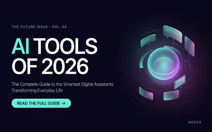 AI Tools of 2026: The Complete Guide to the Smartest Digital Assistants Transforming Everyday Life