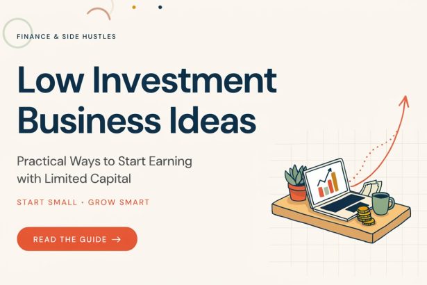 Low Investment Business Ideas: Practical Ways to Start Earning with Limited Capital