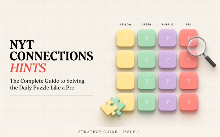 NYT Connections Hints: The Complete Guide to Solving the Daily Puzzle Like a Pro